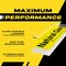 Fuel Stickers Natural Gas Label, Natural Gas Sticker:  For Pipe, Tank, Container, Hvy-Dty, 6''x2'', 2PK Z-262NAT-2PK - alternate 4